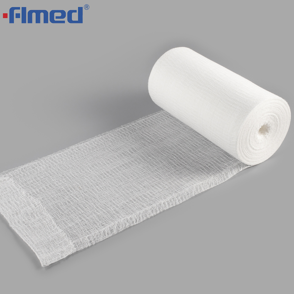 Cuộn gạc 4 lớp Giấy Kraft trắng và xanh 100 yard 13 sợi