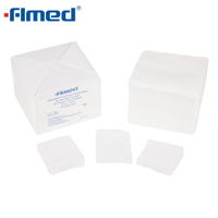 Gạc vô trùng gạc 12 ply 5 x 5 cm trắng